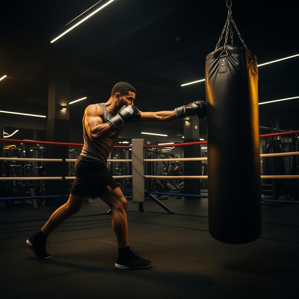 Fikri Arıcan Spor Merkezi'nde boks eğitimi