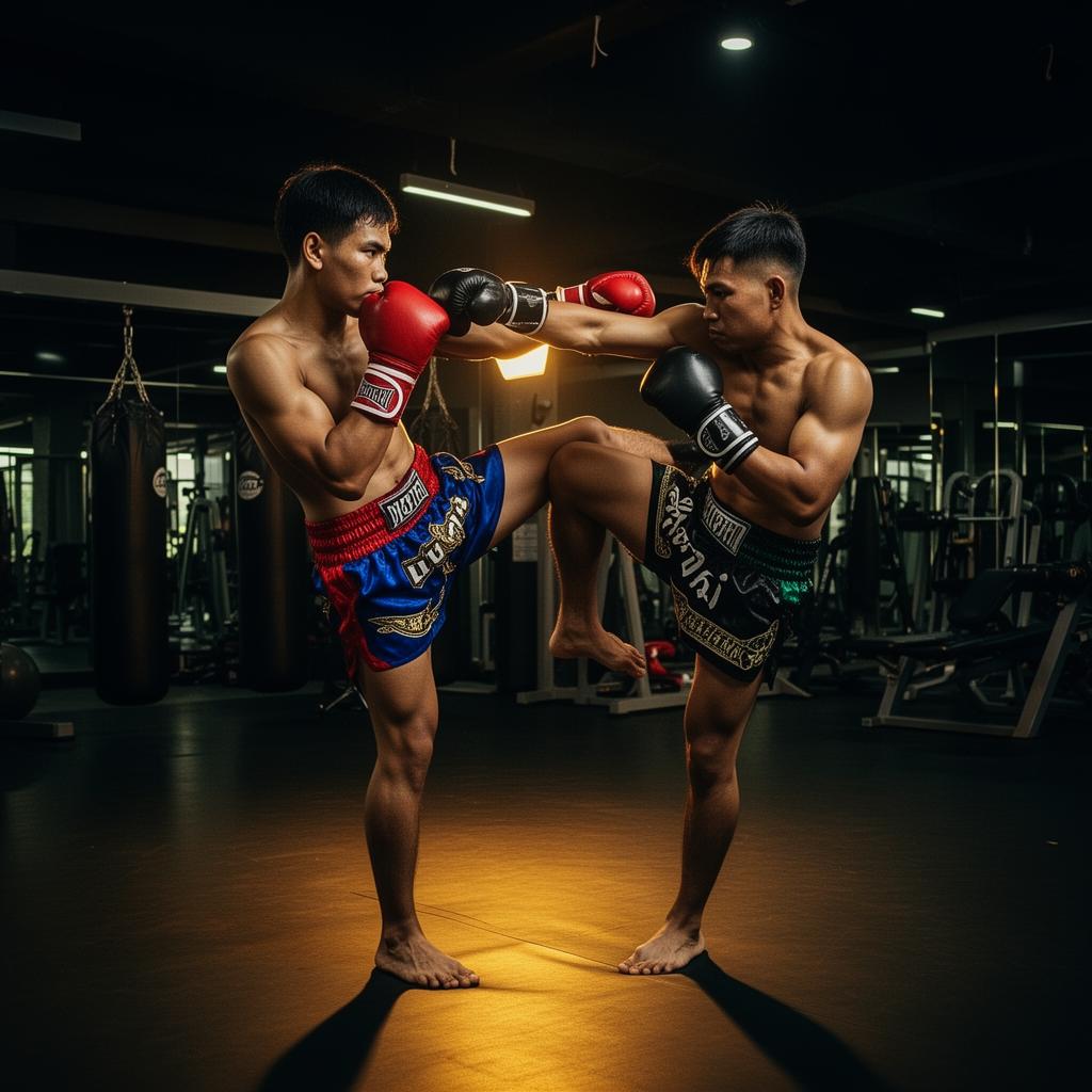 Fikri Arıcan Spor Merkezi'nde Muay Thai eğitimi